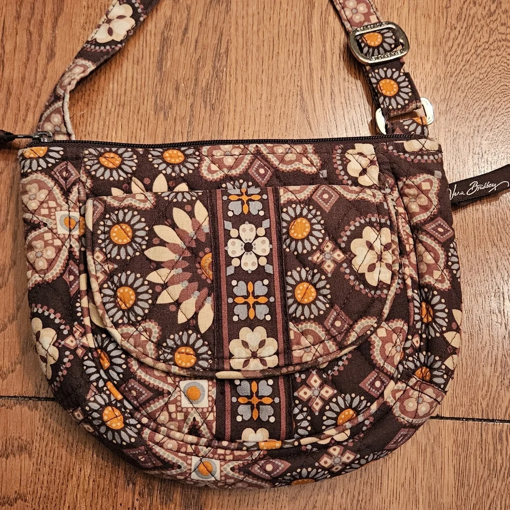 VERA BRADLEY "Canyon" Crossbody Bag Purse - Picture 11 of 13